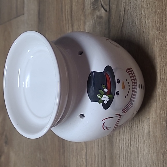 NIB 2011 LIMITED EDITION BETTER HOMES AND GARDENS SCENTED WAX WARMER SNOWMAN - Picture 4 of 8